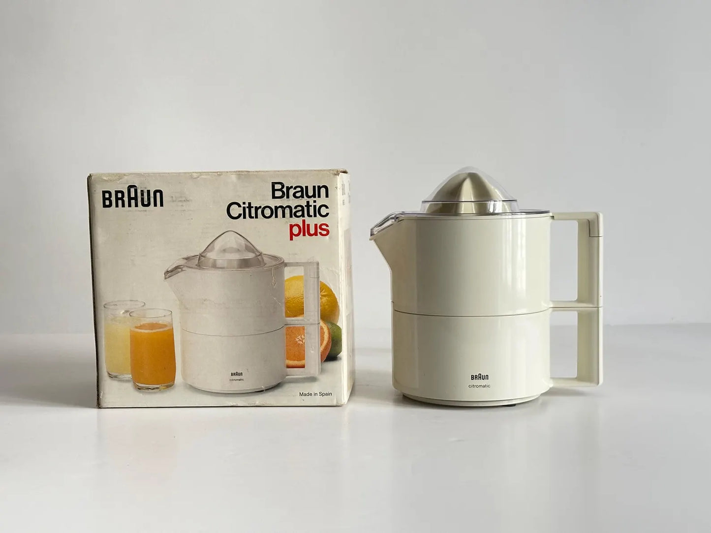 Braun Citromatic Plus MPZ5 citrus juicer. Ludwig Littmann (1985)