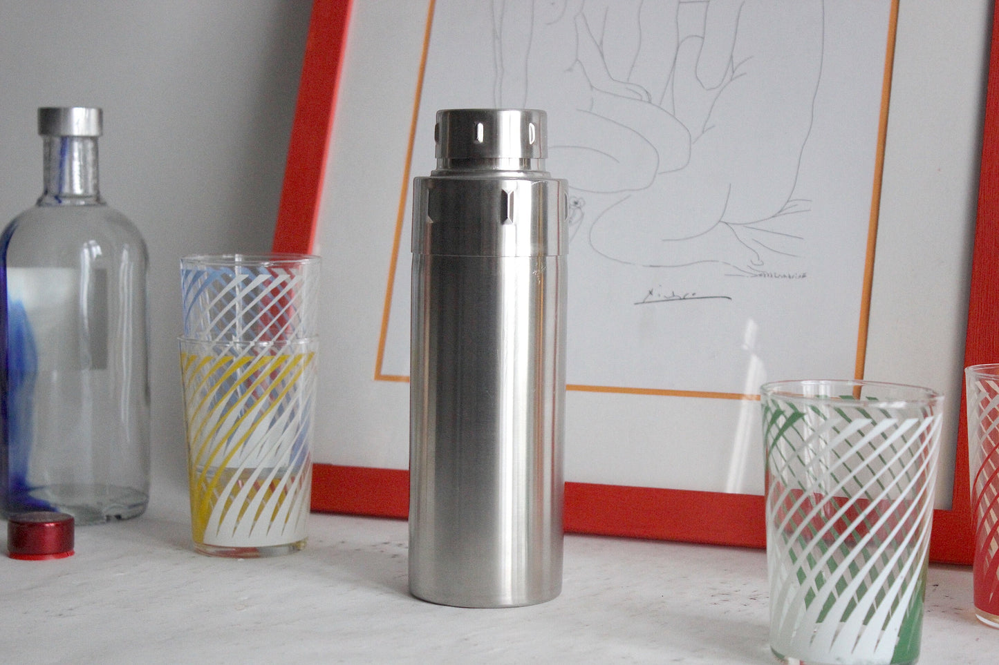 1970s Italian Cocktail Shaker by Gio Ponti for F.lli Calderoni