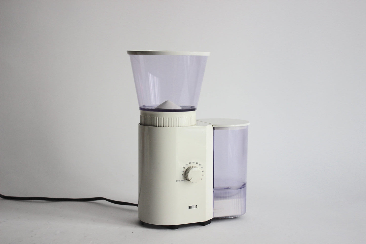 Braun KMM 30 Coffee Grinder: 1980s-90s Minimalist Icon, Perfect Vintage