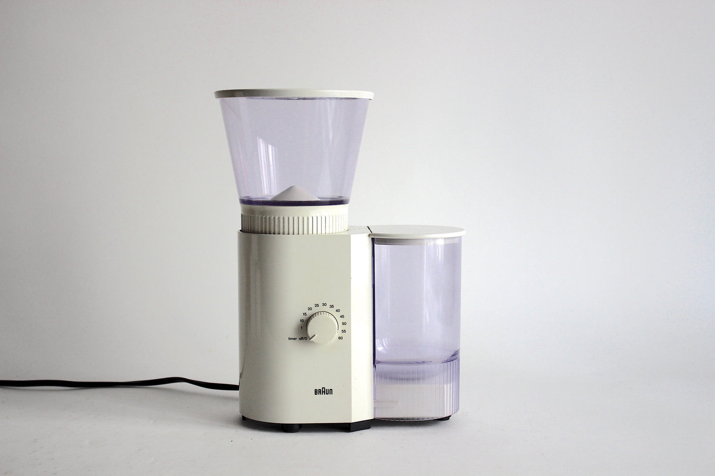 Braun KMM 30 Coffee Grinder: 1980s-90s Minimalist Icon, Perfect Vintage