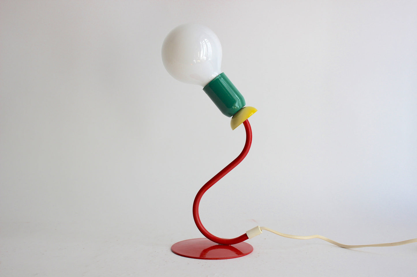 Ettore Sottsass Lamp for ESTO. Memphis Style. Italy 1980s