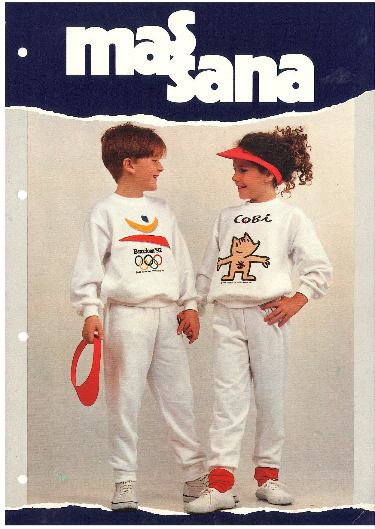 Vintage 90s Cobi Barcelona 92 Olympics Tracksuit FULL SET Sweatshirt and  pants