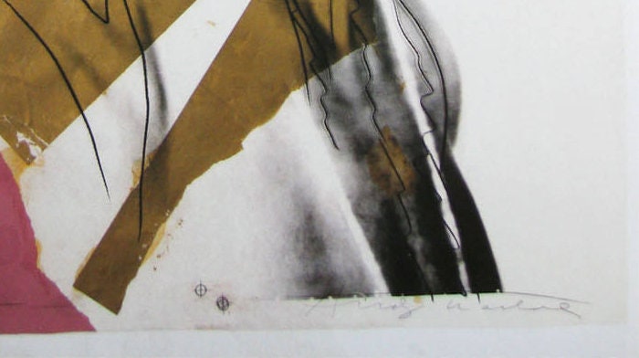 Andy Warhol " Mick Jagger 1975 " - Original Poster MUMOK Vienna