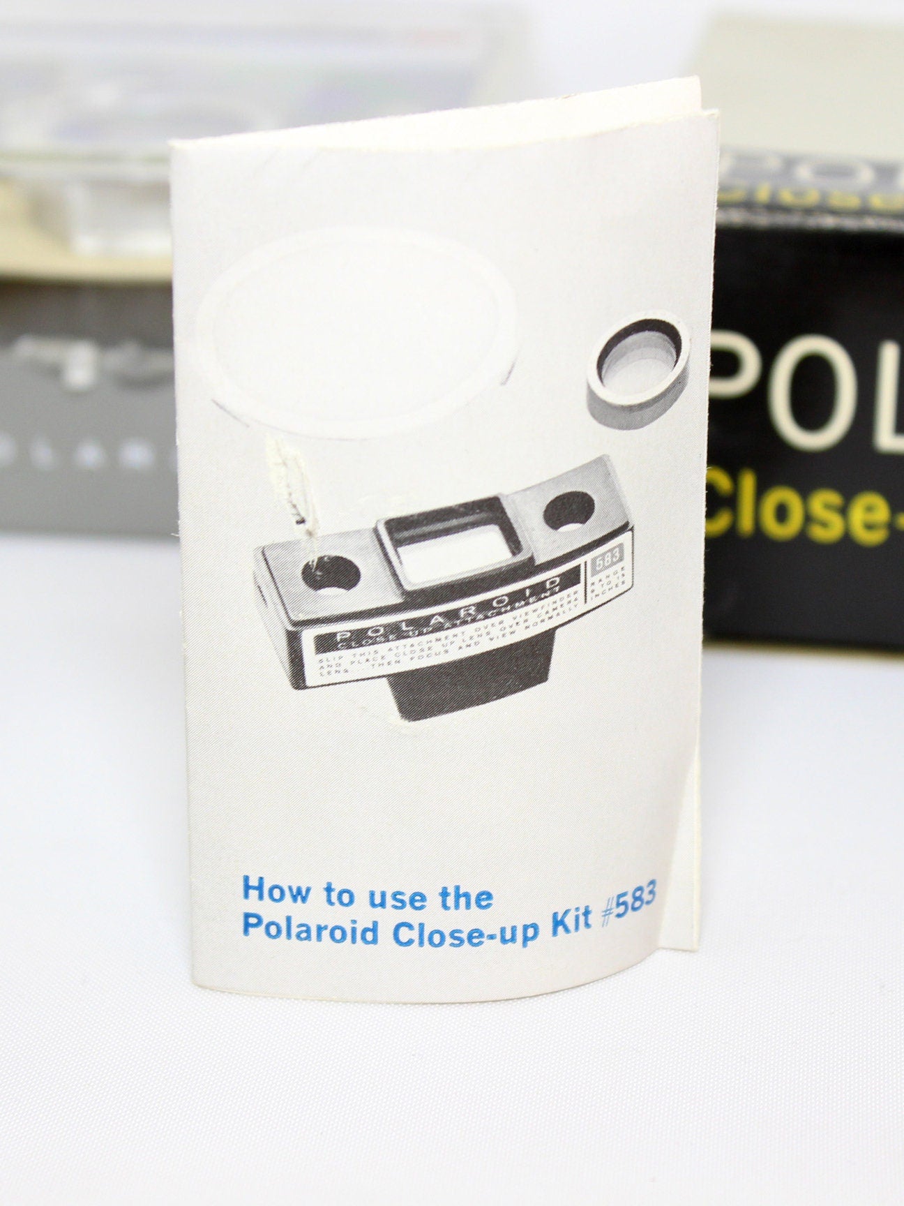 POLAROID Close-up kit #583 - Includes Original box - for POLAROID Automatic 100 Land Camera