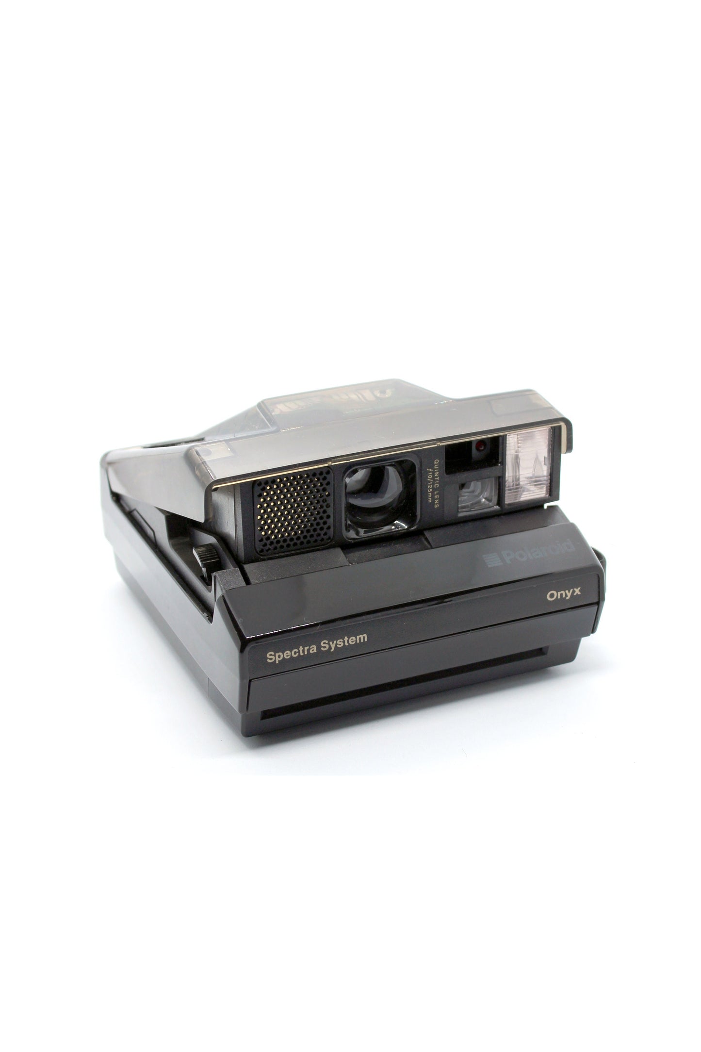 Polaroid Spectra ONYX Anniversary Edition Instant Camera See-Through + Filters + Case + Remote kit + 2 spectra Polaroid film packs