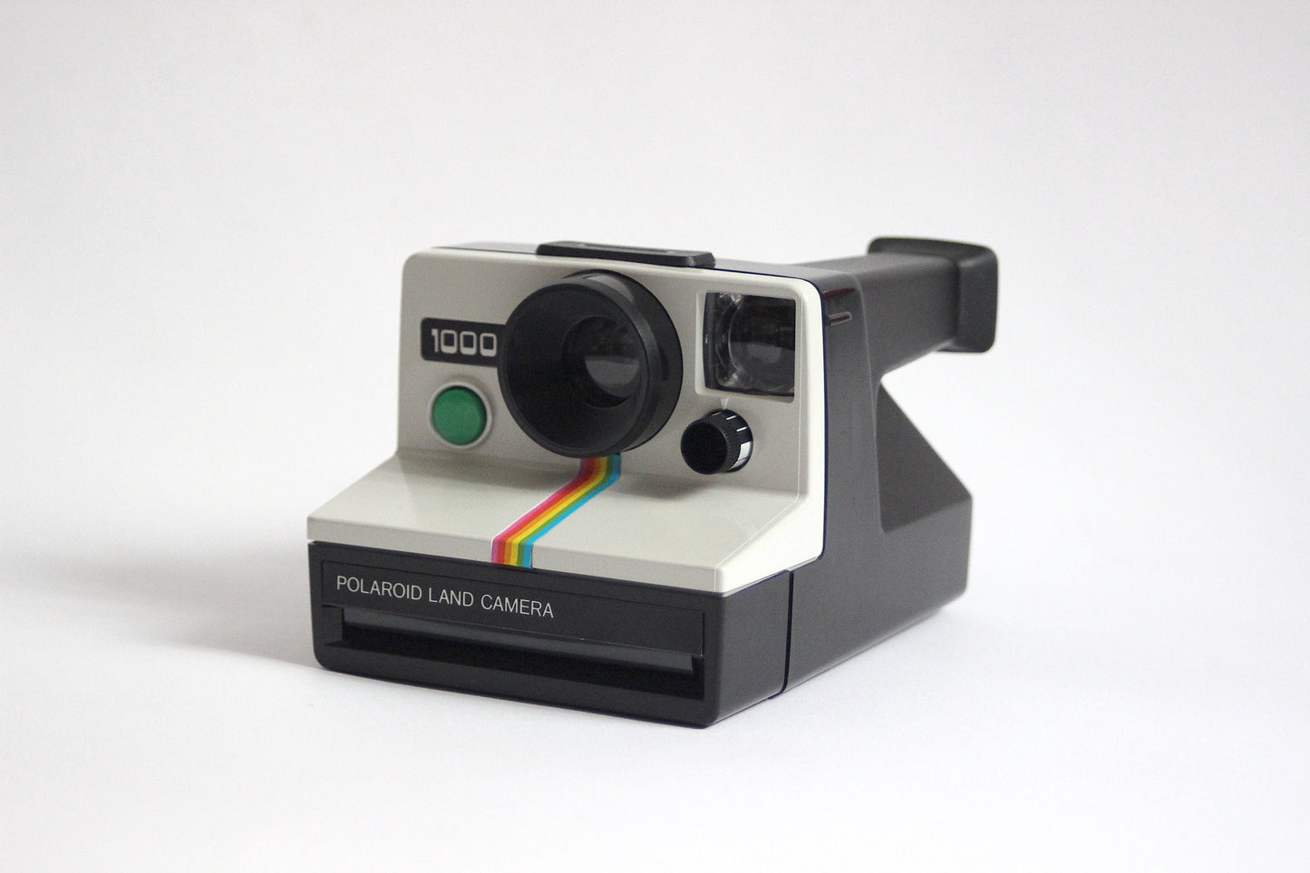 Polaroid 1000 Land Camera - green shutter button