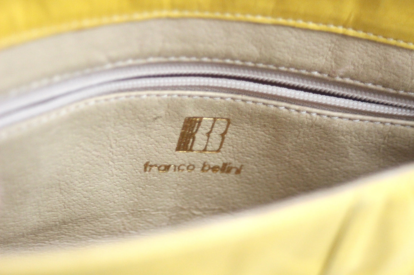FRANCO BELLINI vintage bag. Italy 1990s.