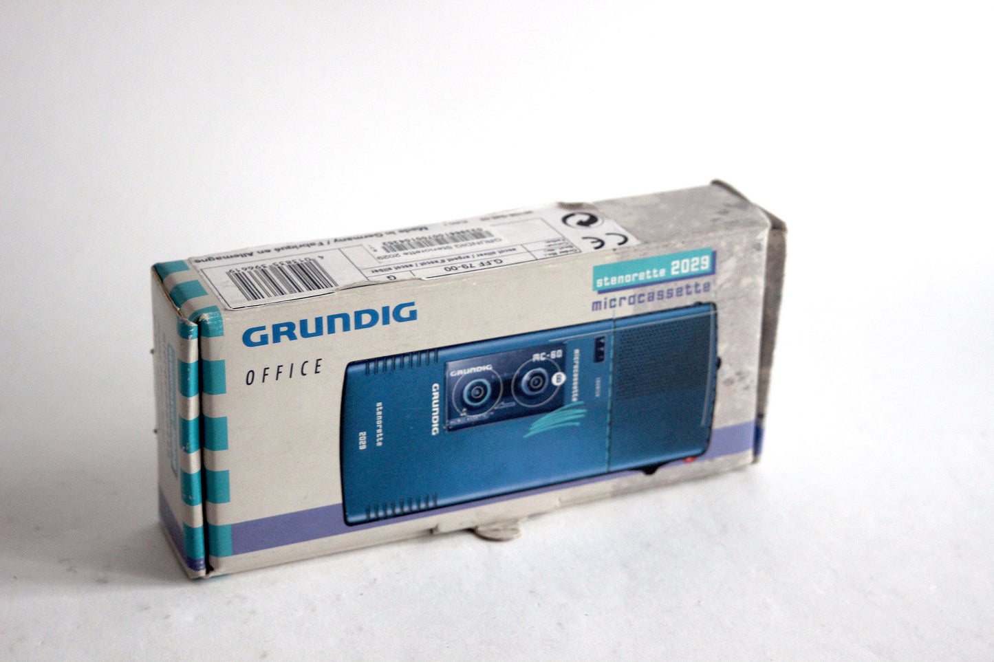 GRUNDIG STENORETTE 2029 - Portable Dictation Machine. Germany 1990s