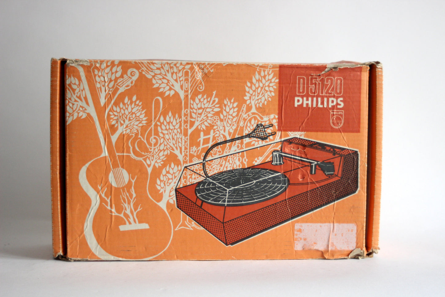 PHILIPS turntable mode Music 5120 D5120/00L. France 1984.