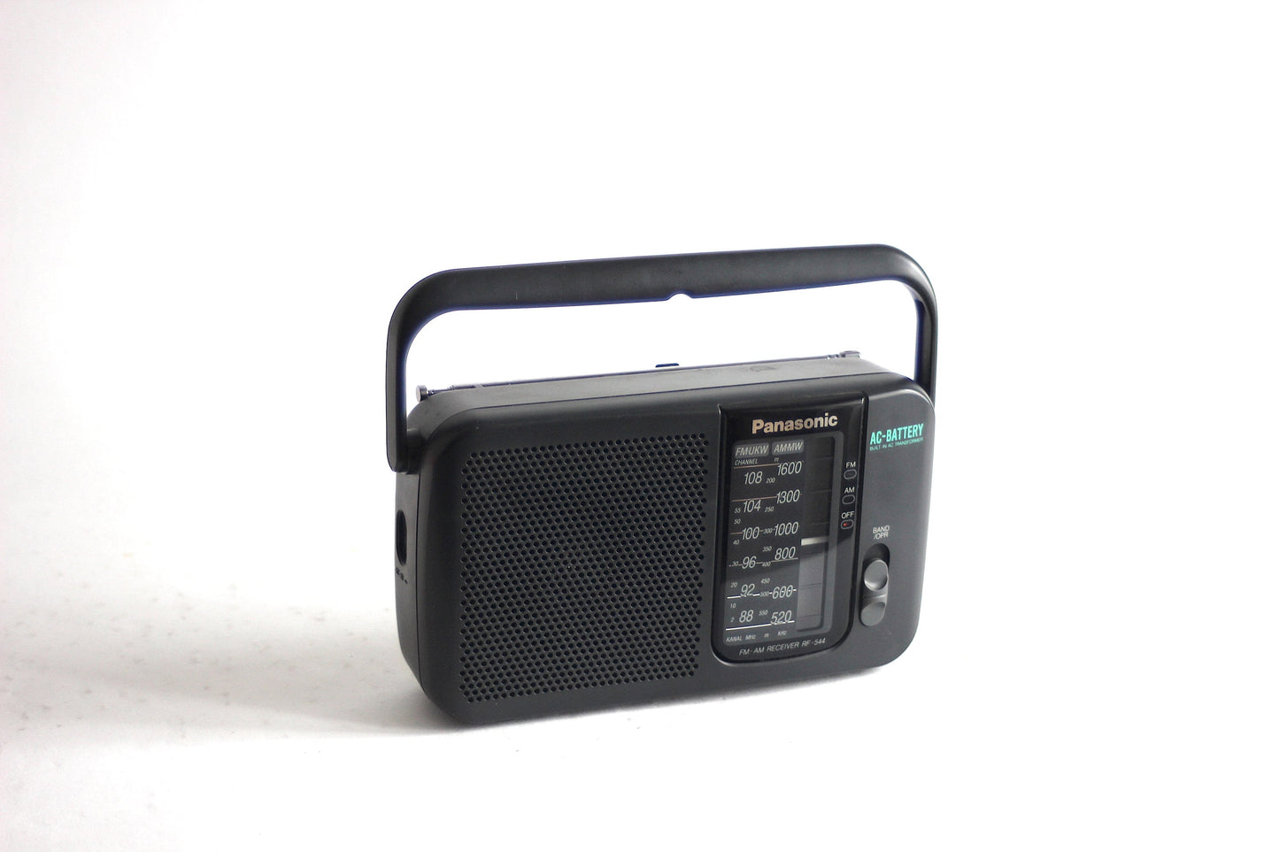 PANASONIC RF-544 portable radio. NEW, with original box. Japan 1992.