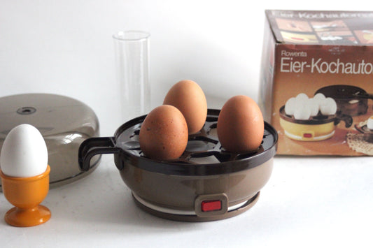 Rowenta Luxus KG-75 Egg Boiler. Vintage Egg Cooker. Space Age Egg Boiler. Germany 1970s.