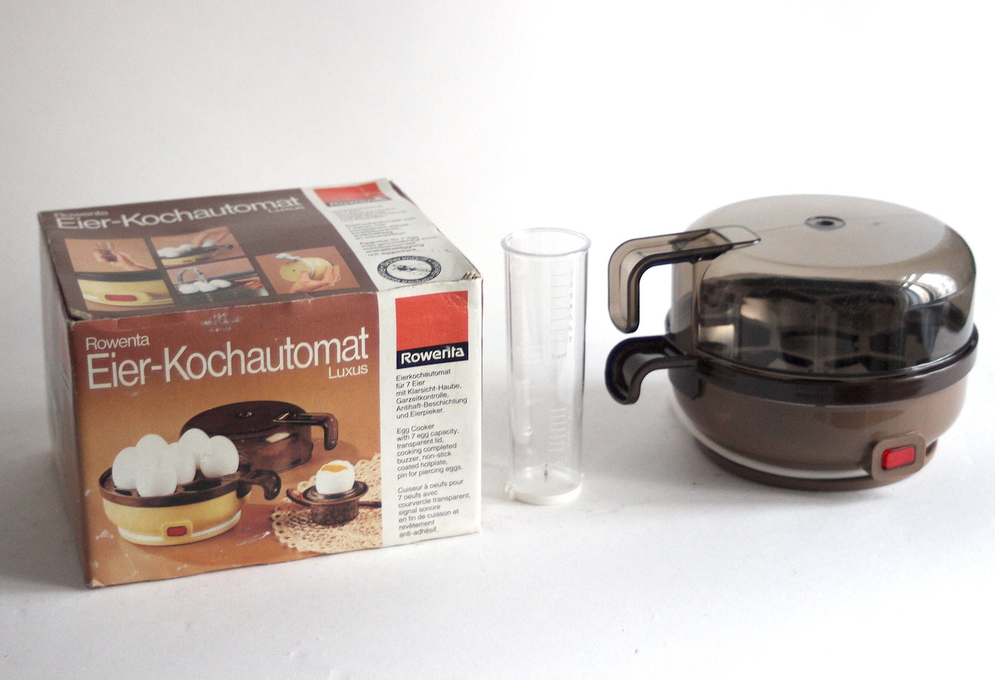 Rowenta Luxus KG-75 Egg Boiler. Vintage Egg Cooker. Space Age Egg Boiler. Germany 1970s.